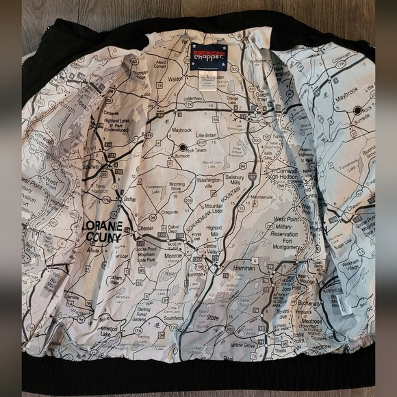 American Chopper Black and Cream Jacket 2004 - Picture 4 of 5